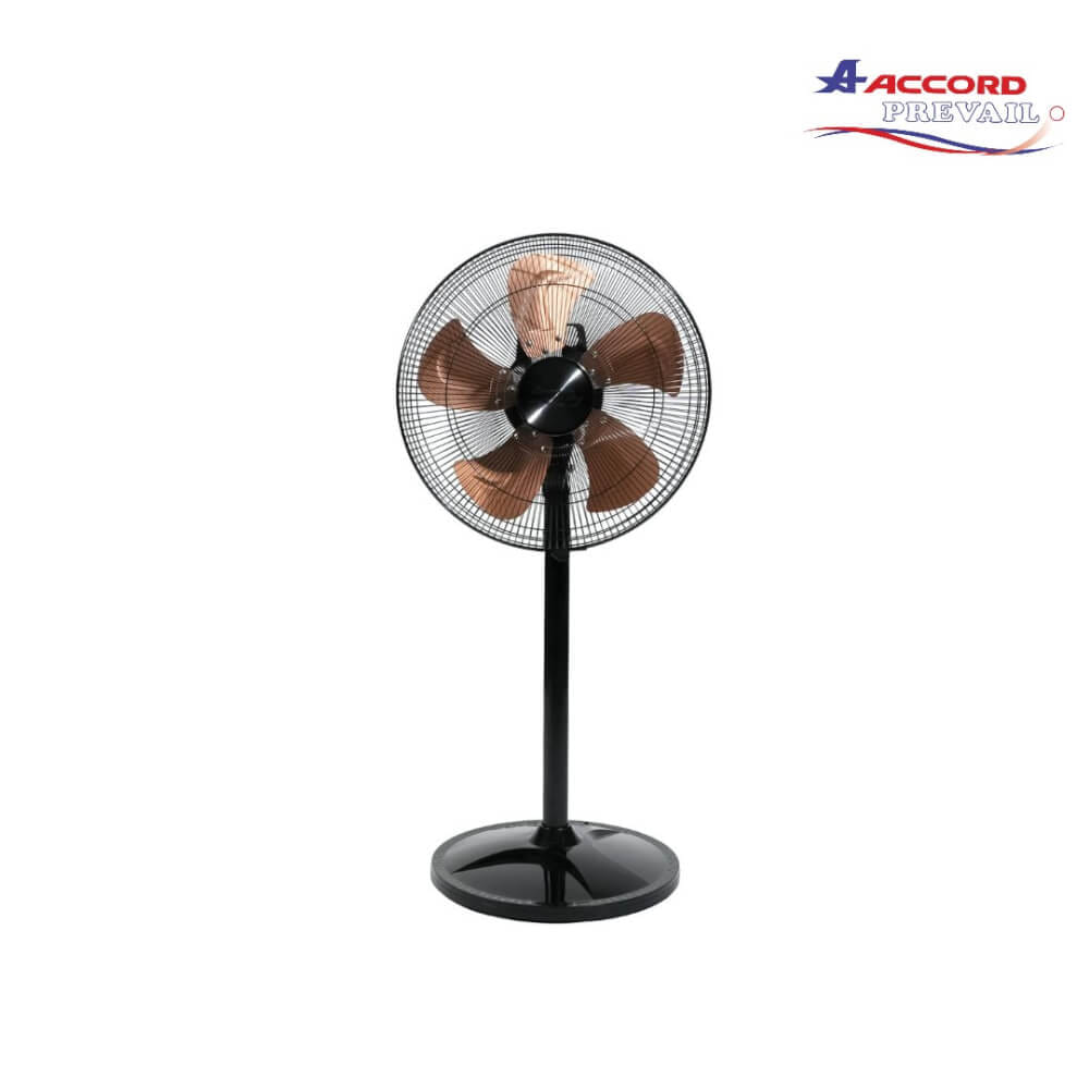 พัดลมตั้งพื้น ACCORD PREVAIL AC-16-40 HP สีดำ